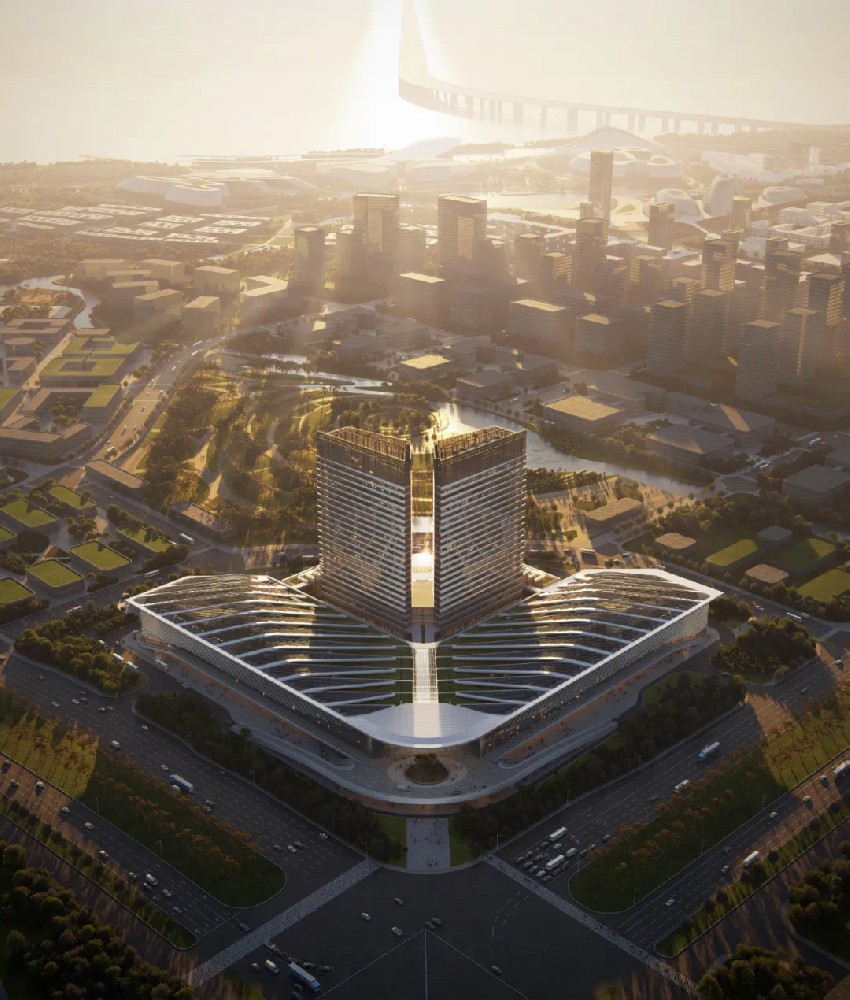 白鹭翩飞与科技之光-建材界的诗行