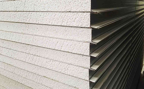 聚氨酯封边岩棉夹芯板 聚氨酯封边岩棉夹芯板